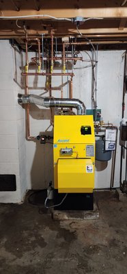 System 2000 oil boiler replacement