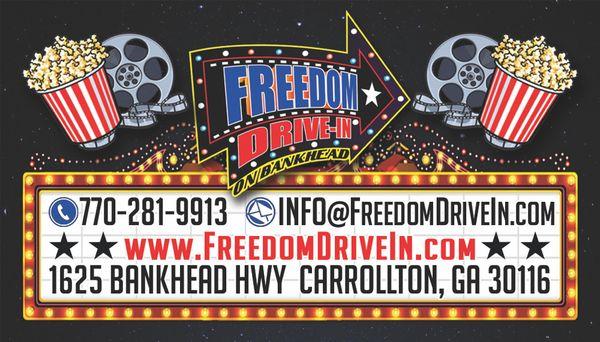 Welcome to Freedom Drive-In!!