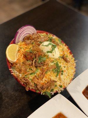 CHICKEN DUM BIRYANI