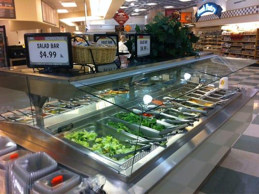 Make your own salad bar. Not too common in these parts.