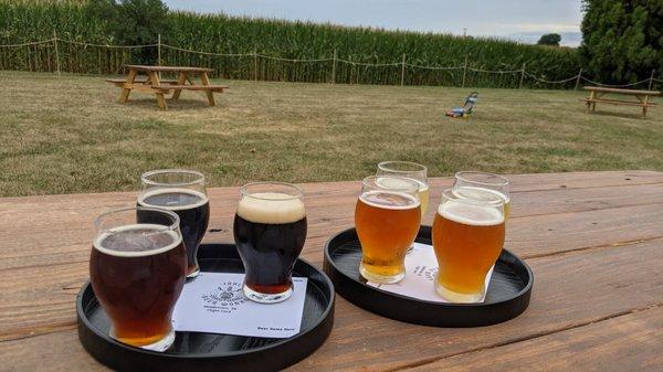 Stouts selection and IPA, Belgian!