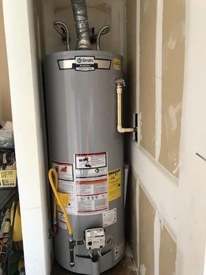 Yay for hot water! Call us today for your water heater needs!