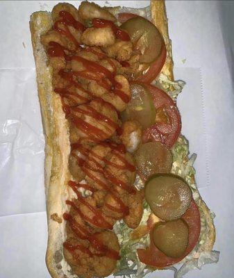 12" Shrimp Poboy