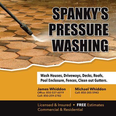 Spanky's Pressure Washing