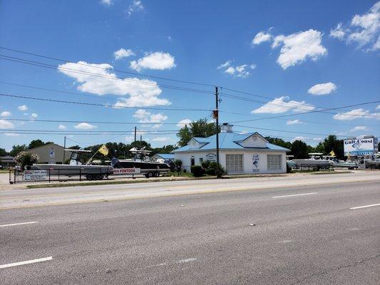 Exterior from Eglin Pkwy