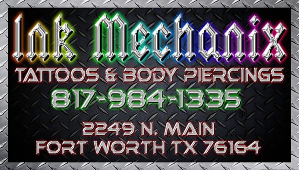 Your One Stop Shop for Your Tattoos Piercings Body Jewelry & Aftercare Needs