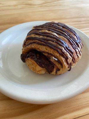 $7.00 Chocolate croissant definitely not worth the price