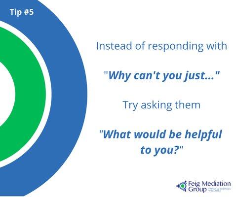 Mediation isn't just for divorce.  It can also help parents and families communicate  with each other better, so they can get things done.