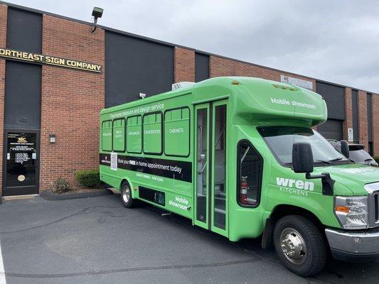 Bus Full Wrap SIde