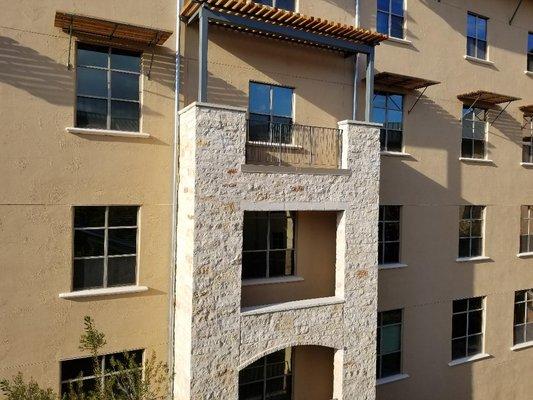 Add balcony 4 floor at Querencia at Barton Creek