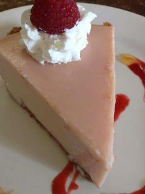 Rasberry lemonade pie.