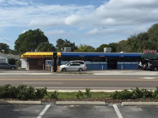 Laundromat next to Propane Filling Station