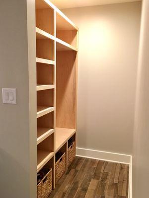 Custom cubbies