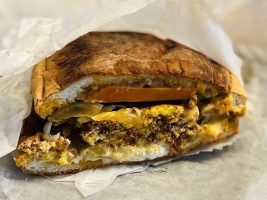 Chorizo and Egg torta