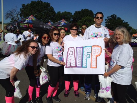 Office Color Run before picture.......