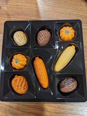 Harvest collection chocolates