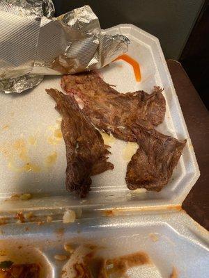 Ordene la arrachera y me salió muy dura la carne y bien cueruda  no se las recomiendo colegancia todo lo de mas estaba 2-3