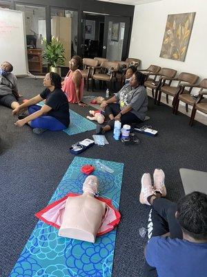 Heartsaver CPR courses for pediatrics