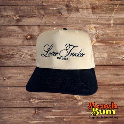 Beach Bum Graphics: Upgrade your headwear with our intricate embroidery, adding flair and personality to any hat.