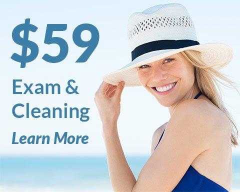 $59 New Patient Exam & Cleaning