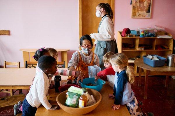 3 Year Old Class Baking