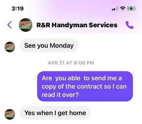 R and R Handyman Services