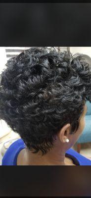 Curly Cut and Style