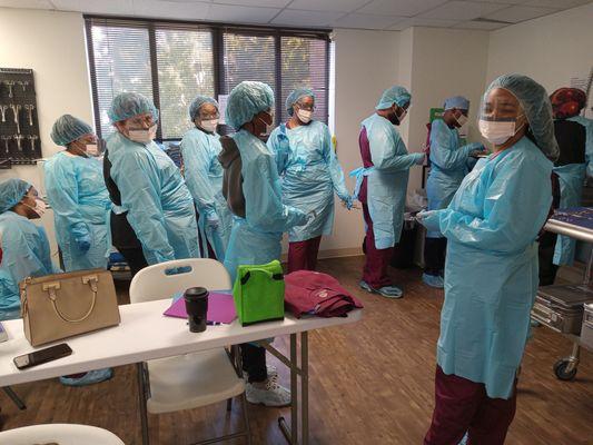 Singleton Surgical Institute Sterile Processing Class