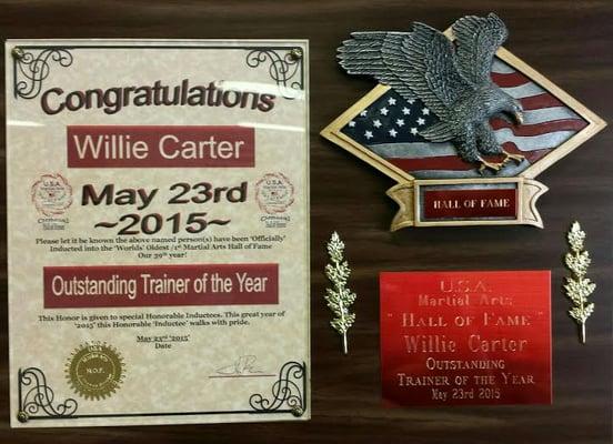 2015 USA Hall of Fame 
Outstanding Trainer of the Year