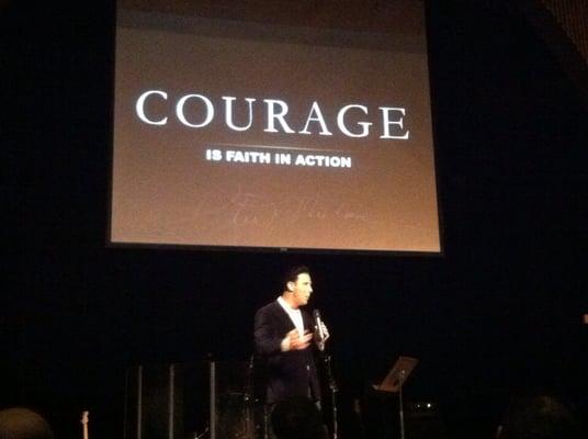 COURAGE is faith in action - with Peter Nielsen.