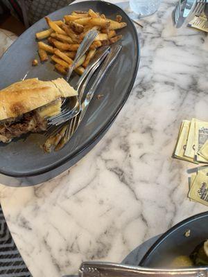 Short rib grilled cheese