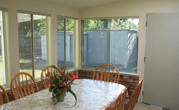 Addition of large dining room space to existing house.