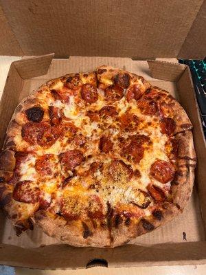 M pepperoni