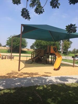 New shaded play ground