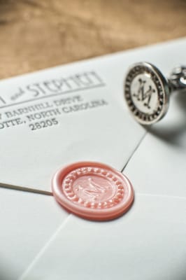 Wax Seals are a MUST for any special event invitations!