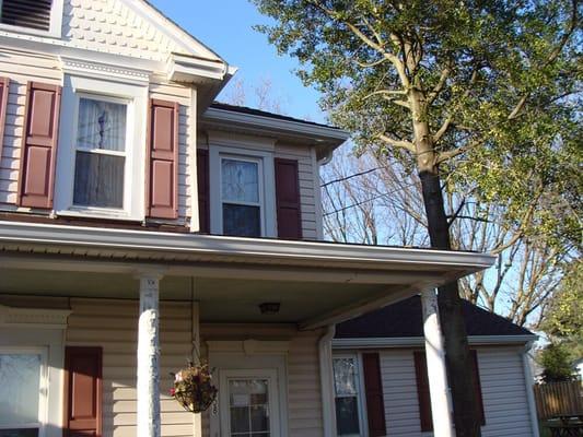 6" K Style Gutters installed on this home