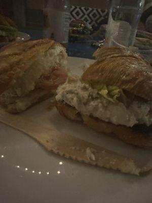 Chicken Salad Croissant Sandwich