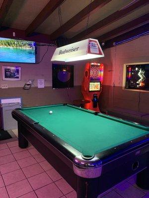 Pool table