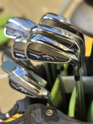 New Callaway Paradym X 4-PW, AW clubs