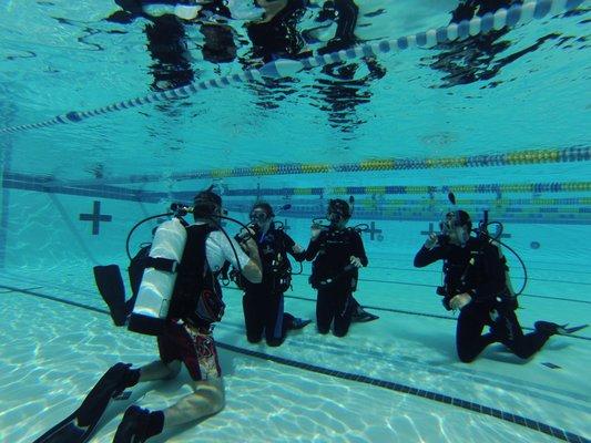 Safe and Quality Training is what Scuba Monkey Dive Center is all about.