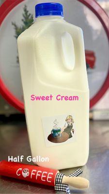 Half Gallon Sweet Cream