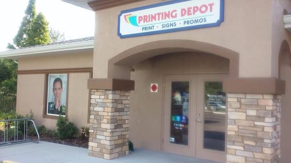 Printing Depot Tampa Entrance