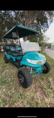 Golf cart continued