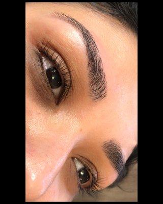 Lash lift & Eyebrow Shaping