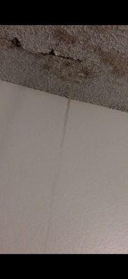 Water falling from our ceiling