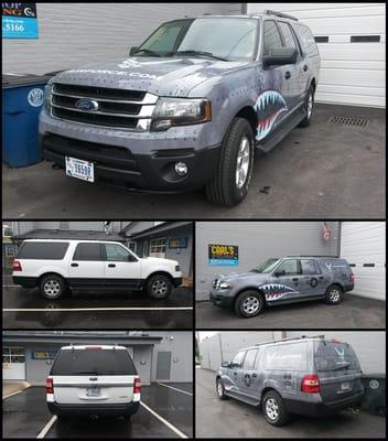 United States Air Force Recruitment SUV Wrap