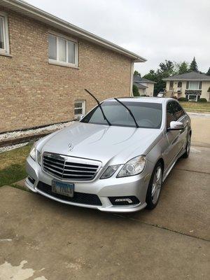 c300 deep clean and exterior wax