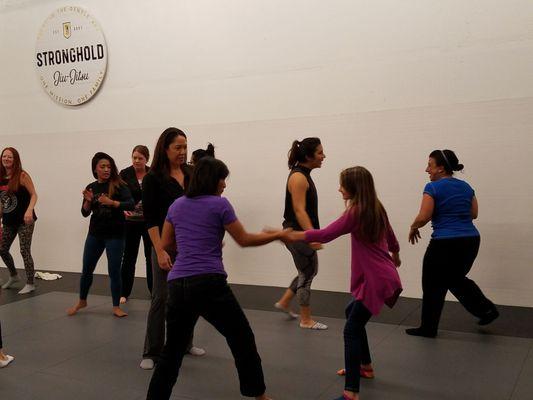 Self defense class