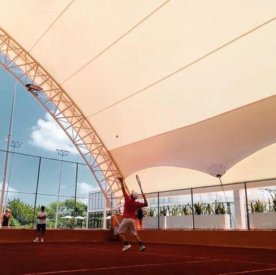 Training with Toni Nadal at the Rafa Nadal Academy