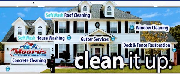 Let Us Help get you Cleaned Up.